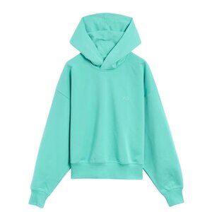 Y-3 YOHJI YAMAMOTO Aqua French Terry Hoodie Sweatshirt Size M NEW NWT